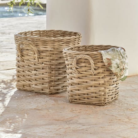 LOBERON Mand set van 2 Melari bruin