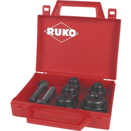 Ponsset voor blik RUKO 109015 Voor platen tot 4 mm