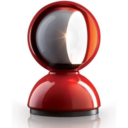 Artemide ECLISSE Wand-/ Tafellamp Rood