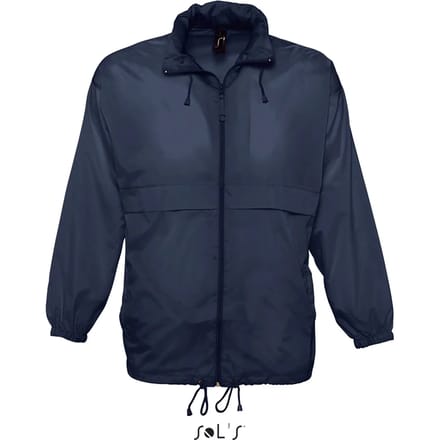 SOL'S Unisex Windbreaker Surf Jacket L889 - Navy - M
