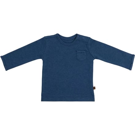 Baby's Only Truitje Melange - Jeans - 68 - 100% ecologisch katoen - GOTS