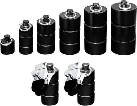 Tepelklemmen met gewichten 100 gram