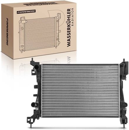 Frankberg 1x Radiator Waterkoeler Motorkoeler voor Opel