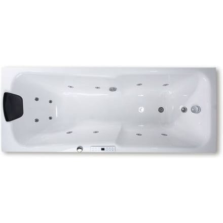 Caribia Rhodes Premium Whirlpool 170 x 75 cm without skirt 80764