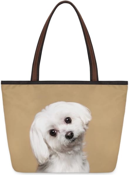 Dieren Hond Tas - Grote Handtas Schoudertas - Dagelijks Gebruik - Duurzaam Polyester Materiaal