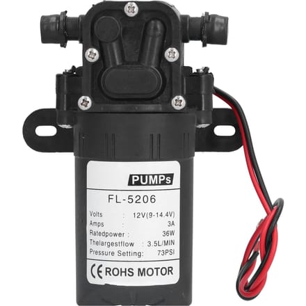 Rechte Buis Membraanpomp DC12V 36W 73PSI Landbouw Elektrische Spuit DC Waterpomp Accessoire