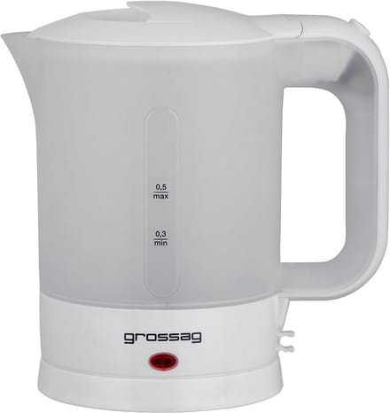 Reis Waterkoker Set 0.5L met Kopjes en Lepels - Dubbele Voltage