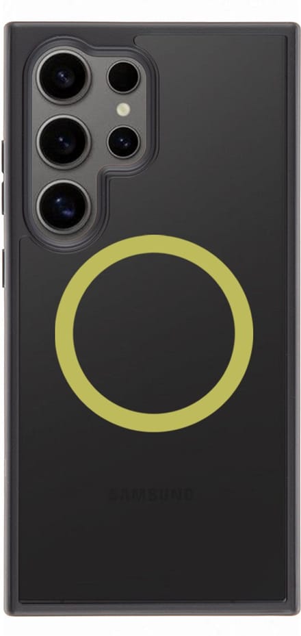 Tactical SM-S948B Galaxy S26 Ultra MagForce Hyperstealth 2.0 Cover – Hoesje – Black/Yellow