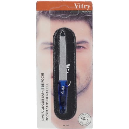 Saffier Vijl Klein Model Blauw
