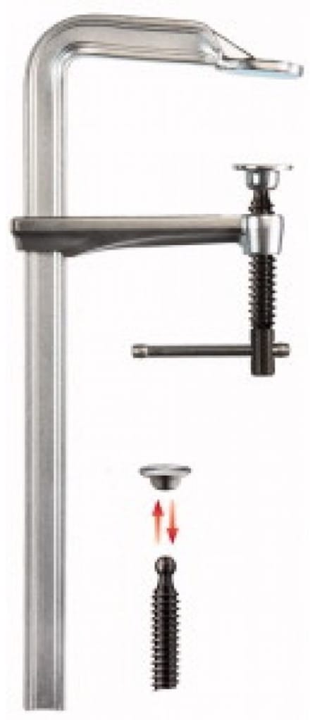 Bessey GZ20K Lijmtang (diep) Spanbreedte (max.):200 mm Afm. werkbereik:100 mm