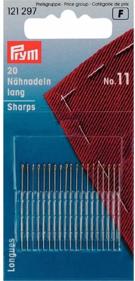 PRYM NAAINAALDEN LANG STAAL 0.50X32MM - 1X20ST