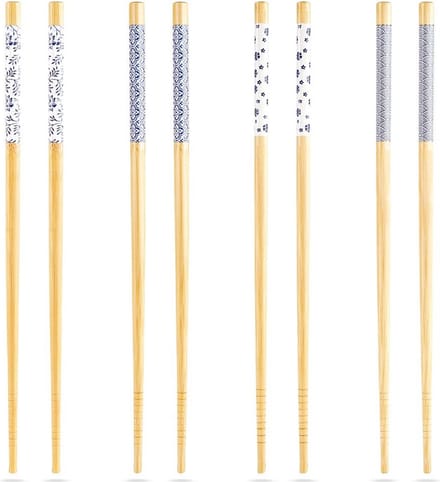 Sushi Eetstokjes Bamboe 24 cm 8 stuks - Chopsticks - Stokjes - Servies