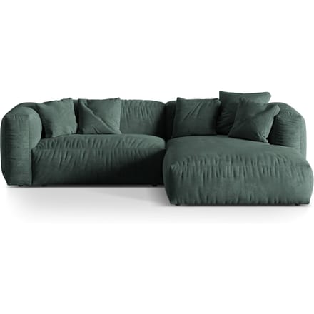 Hoekbank Martina rechts velvet | Micadoni