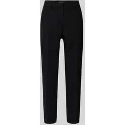 Broek van viscosemix met persplooien, model 'KRYSTAL'
