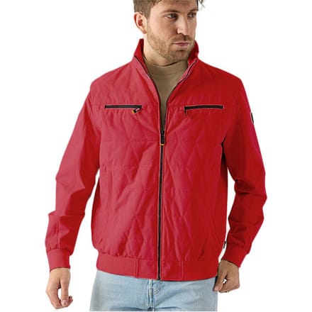 Donders 1860 - Zomerjas - Heren - S - rood - Polyester - 21862