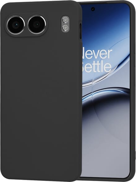 Hoesje geschikt voor OnePlus Nord 4 - Techsuit Soft Flex Silicone Back Cover - Black