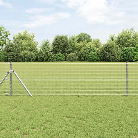 vidaXL - Gelast - gaashek - 5000 - x - 60 - cm - Zilver