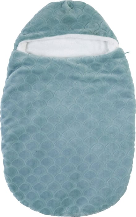 Nattou LAPIDOU Voetenzak - 75 cm - Wavy Kopergroen