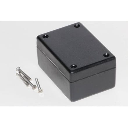 Hammond Electronics 1594BWGY Universele behuizing 81 x 56 x 40 ABS Grijs 1 stuk(s)