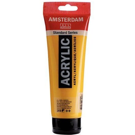 Acrylverf - #268 Azogeel Middel - Amsterdam - 250 ml