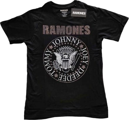Ramones - Presidential Seal Heren T-shirt - M - Zwart