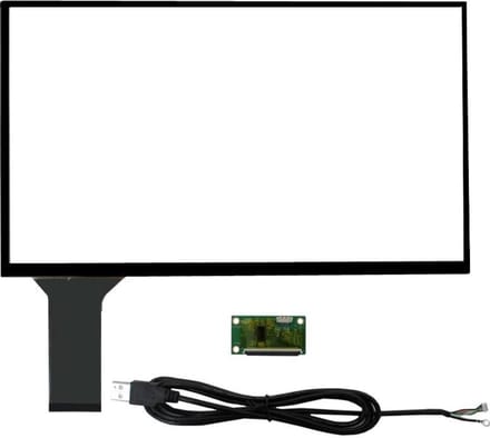 Capacitief Touchscreen - Digitizer Paneel - DIY Projecten - Multi-Touch 10 Punten - 12.1 Inch - Zwart