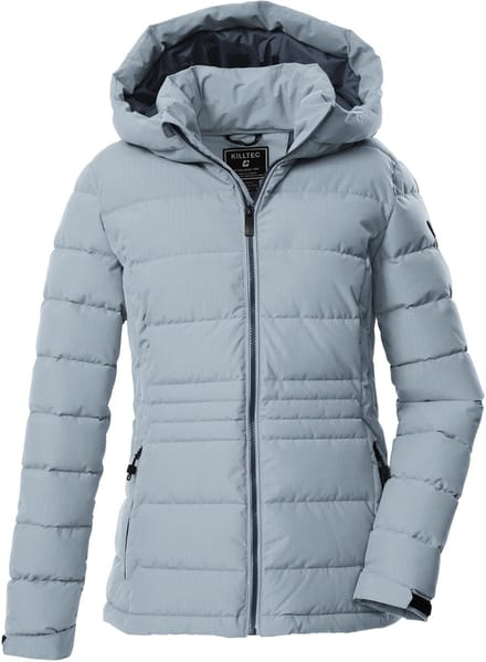 Killtec KOW 10 Women QLTD Jacket - Pufjas - Dames - Light Iceblue - Maat 42