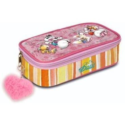 Diddl - etui - pennebox met sleutelhanger - Diddlina in roze