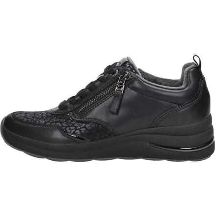 Tamaris Wide Fit - Veterschoenen Laag Zwart 39