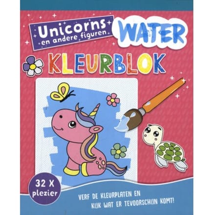 Waterkleurblok Unicorns - Waterkleuren
