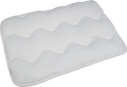Kinderkussen Flint - Extra Dun Kussen - 40x60 cm - Wit