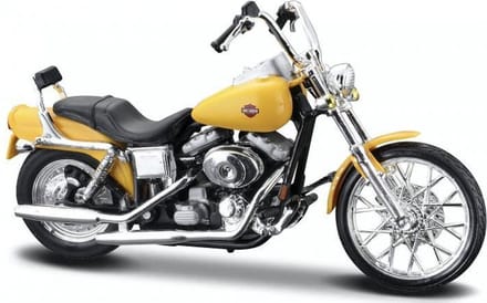 Harley Davidson FXDWG Dyna Wide Glide 2001 Geel