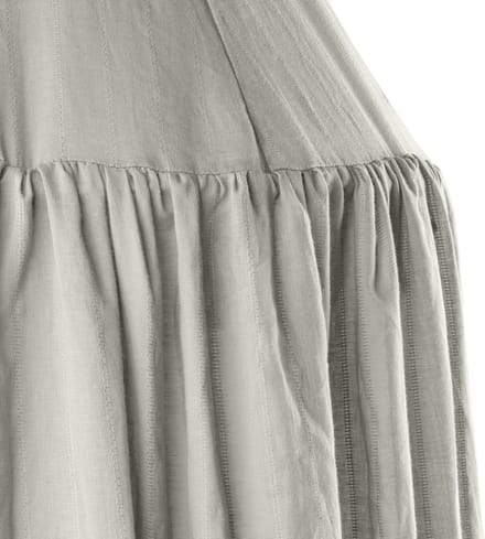 Sebra Bedhemel - Dobby Weave - Mist Green