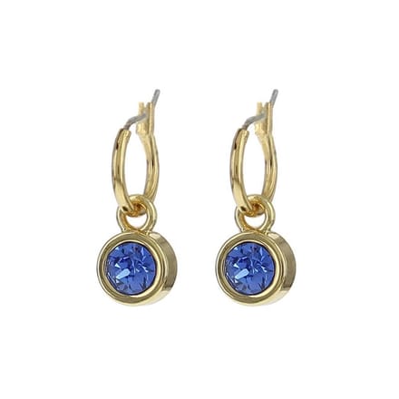 BIBA 80313 Oorhangers goud Sapphire