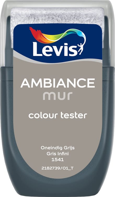 Levis - Ambiance Mur Tester - Oneindig Grijs - 30 Ml