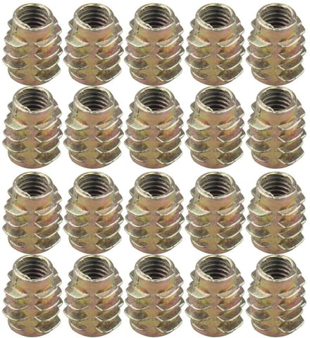 Dailygoods- Inbus-schroeven M6 - 20 Stuks - Houten Meubels