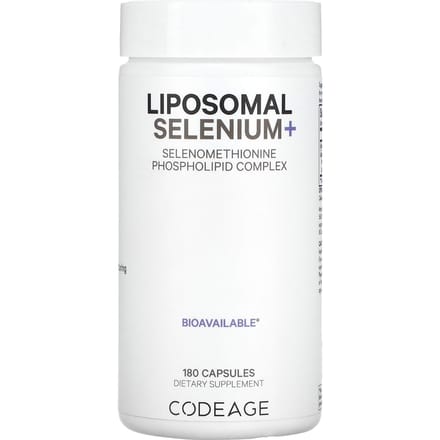 Codeage, Liposomaal Selenium+, 180 capsules