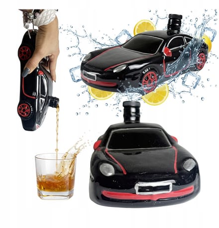 Bimberek - Keramische Flessen - Porsche 911 - Zwart Glans - 500 ml