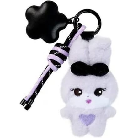 BLACKPINK [DEADLINE POP-UP] Officiële MD KARAKTER PLUCHEN SLEUTELHANGER SLIM Jisoo black