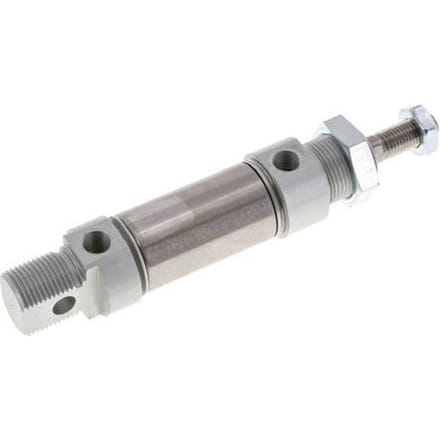 ISO 6432 Ronde Dubbelwerkende Cilinder 25-15mm - Magnetisch