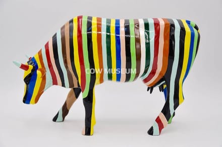 CowParade | Striped | Small (Als u 3 klein koopt krijgt u 1 gratis)