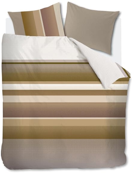 Beddinghouse Rhys dekbedovertrek - - 200x200/220 - Goud