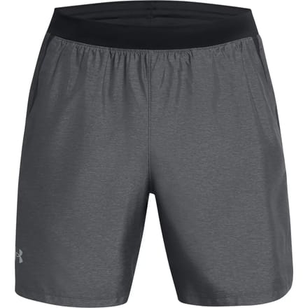 Under Armour Launch Heather 7" Shorts - Grijs- Heren, Grijs S