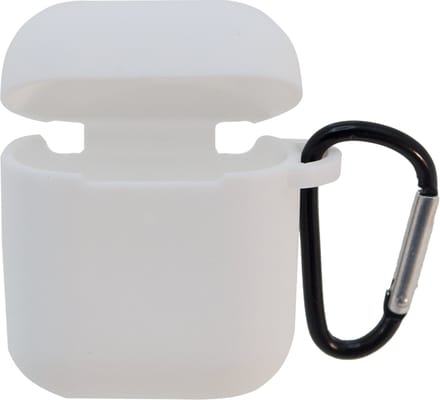Premium Hoesje Geschikt Voor Airpod 1/2 - Wit Oplaadcase Van Plastic