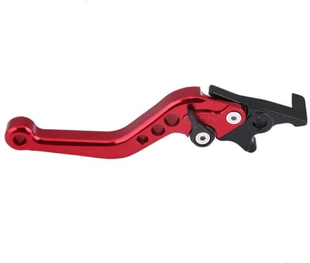 Allecto - Remhendel set - Aluminium - Universeel - Rood - Motorfiets scooter - Modificatie - Dubbele schijfremhendel