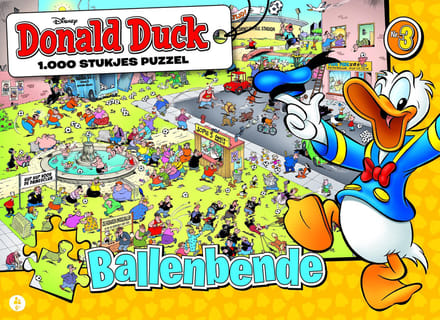 Disney Donald Duck - Puzzel - Ballenbende - 1.000 stukjes