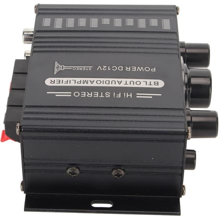 Bluetooth 5.0 Eindversterker Heldere Geluidskwaliteit Aluminiumlegering 20Hz tot 20KHz 12V Universeel voor