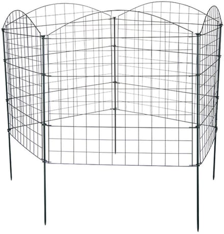 Convex vijver- & tuingaas 11-delig 71x79cm 6X6cm maas groen.