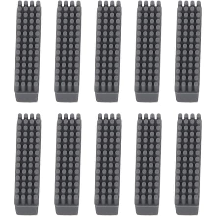 10 STKS Nozzle Siliconen Borstel 28x5.6mm 3D Printer Nozzle Siliconen Reinigingsborstel voor Bambu Lab A1 black