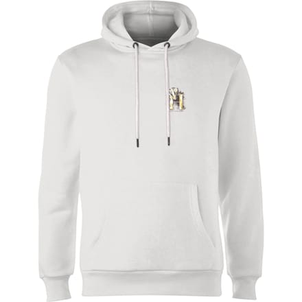 Harry Potter Hufflepuff Hoodie - White - L